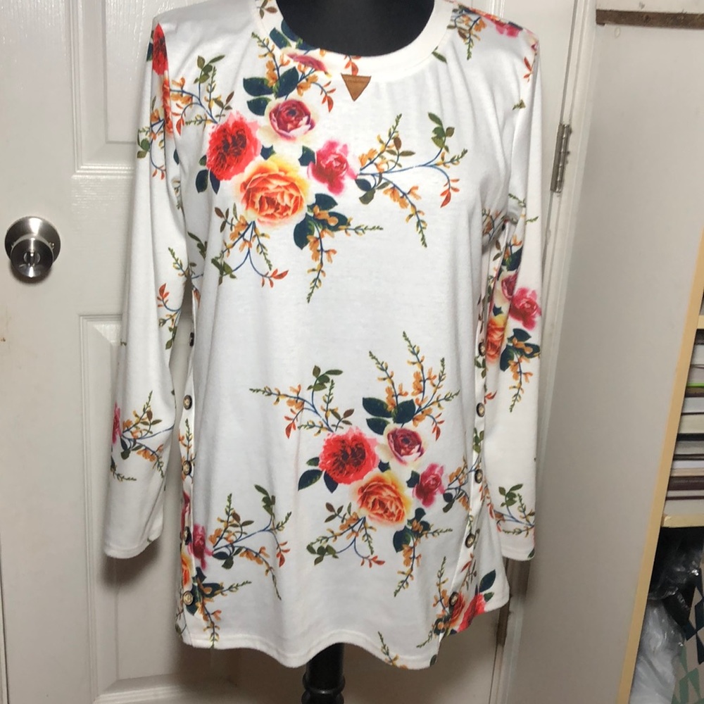 HARHAY. Women’s long sleeve top‎ Details Sz M